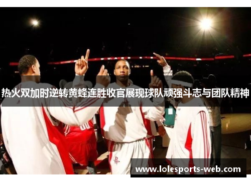 热火双加时逆转黄蜂连胜收官展现球队顽强斗志与团队精神